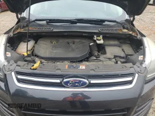 2015 Ford Escape Titanium with VIN 1FMCU0J96FUC00683, listed as a Copart auction lot 58345105 with 61,031 mi miles and Salvage title. Bid and sale history available at DreamBid. Image 12.