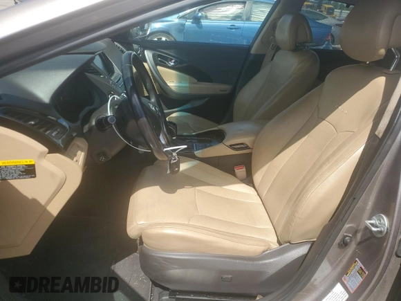 2012 Hyundai Azera with VIN KMHFH4JG3CA143735, listed as a Copart auction lot 52442055 with 108,708 mi miles and Salvage Title. Bid and sale history available at DreamBid. Image 7.