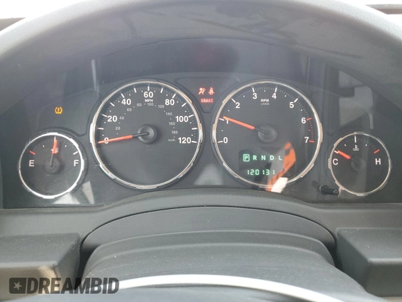 2008 Jeep Liberty Sport with VIN 1J8GP28K58W164812, listed as a Copart auction lot 50407975 with 120,131 mi miles and Salvage Title. Bid and sale history available at carsss.com. Image 9.