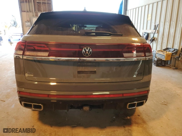 2024 Volkswagen Atlas Cross Sport 2.0T SEL Premium R-Line with VIN 1V2FE2CA3RC224899, listed as a Copart auction lot 42454525 with 22,573 mi miles and Salvage Title. Bid and sale history available at carsss.com. Image 6.