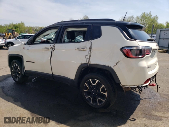 2021 Jeep Compass Trailhawk с VIN 3C4NJDDB9MT553602, выставлен на аукционе Copart как лот 55387255 с пробегом 82 440 миль миль и Чистый • Clean title. История ставок и продаж доступна на DreamBid. Изображение 2.