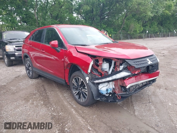 2024 Mitsubishi Eclipse Cross SE with VIN JA4ATWAAXRZ042099, listed as a IAAI auction lot 42311591 with 29,381 mi miles and . Bid and sale history available at DreamBid. Image 1.