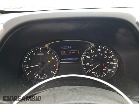 2017 Nissan Pathfinder SL with VIN 5N1DR2MM4HC654523, listed as a Copart auction lot 57589525 with 116,626 mi miles and Salvage title. Bid and sale history available at DreamBid. Image 9.