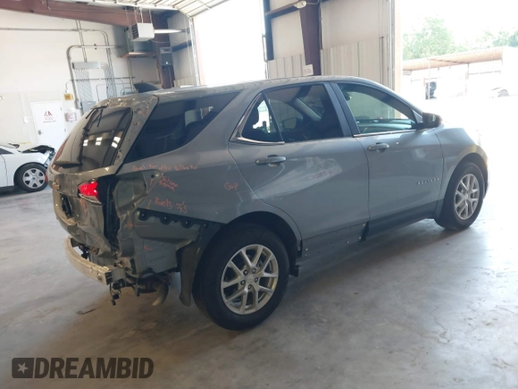 2024 Chevrolet Equinox LT z VIN 3GNAXKEG8RS238242, wystawiony jako IAAI lot #42175329 z przebiegiem 19 396 mil mil oraz . Historia ofert i sprzedaży dostępna na DreamBid. Obrazek 4.