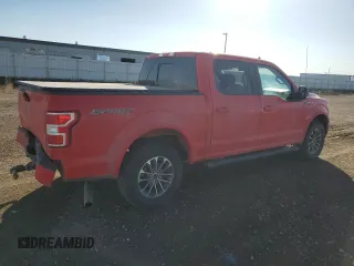 2018 Ford F-150 XL with VIN 1FTEW1EP7JKE59404, listed as a Copart auction lot 52152005 with 172,619 mi miles and Salvage Title. Bid and sale history available at carsss.com. Image 3.