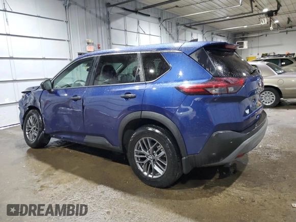 2022 Nissan Rogue S z VIN 5N1BT3AB4NC685705, wystawiony jako Copart lot #46331255 z przebiegiem 48 455 mil mil oraz Szkoda całkowita • Salvage title. Historia ofert i sprzedaży dostępna na DreamBid. Obrazek 2.