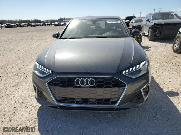 2022 Audi A4 Sedan S line Premium Plus with VIN WAUEAAF40NN008948, listed as a Copart auction lot 49070695 with 82,063 mi miles and Salvage Title. Bid and sale history available at carsss.com. Image 5.