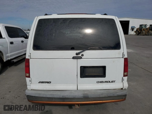 2002 Chevrolet Astro with VIN 1GNDM19X12B130153, listed as a Copart auction lot 78540554 with 176,023 mi miles and Salvage Title. Bid and sale history available at carsss.com. Image 6.
