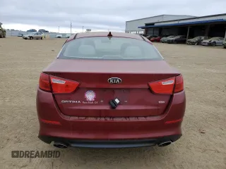 2015 Kia Optima LX with VIN 5XXGM4A75FG359647, listed as a Copart auction lot 50391055 with 197,738 mi miles and Salvage Title. Bid and sale history available at carsss.com. Image 6.
