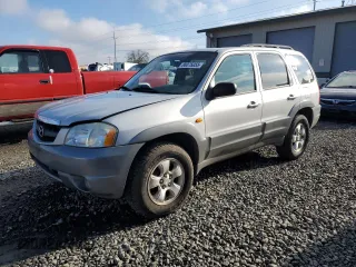 2002 Mazda Tribute LX with VIN 4F2YU08172KM07132, listed as a Copart auction lot 88075055 with 133,872 mi miles and Salvage Title. Bid and sale history available at carsss.com. Image 1.