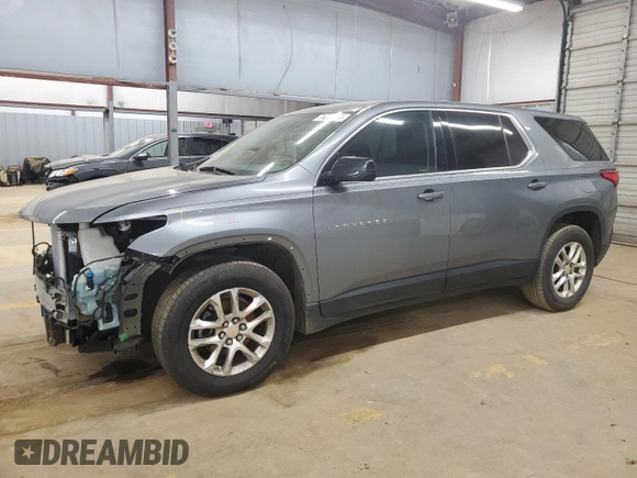 2018 Chevrolet Traverse LS with VIN 1GNEVFKW6JJ175707, listed as a Copart auction lot 74000784 with 142,029 mi miles and Salvage Title. Bid and sale history available at carsss.com. Image 1.