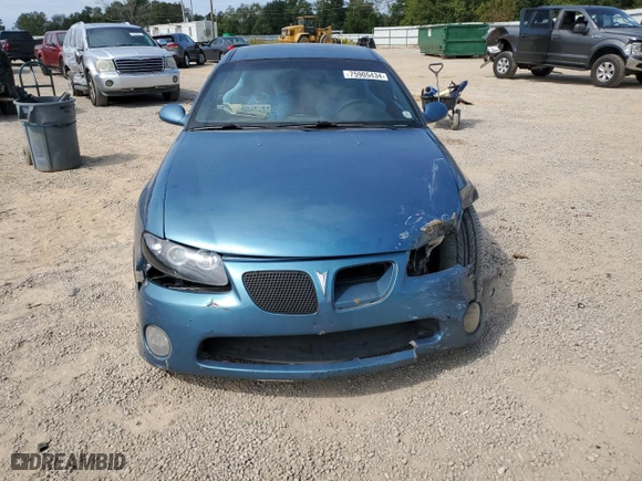 2004 Pontiac GTO with VIN 6G2VX12G34L234081, listed as a Copart auction lot 75905434 with 153,447 mi miles and Salvage Title. Bid and sale history available at carsss.com. Image 5.