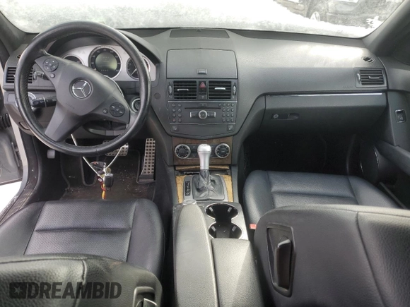 2008 Mercedes-Benz C 350 Sport with VIN WDDGF56X58F016031, listed as a Copart auction lot 45545055 with 149,862 mi miles and Salvage Title. Bid and sale history available at DreamBid. Image 8.