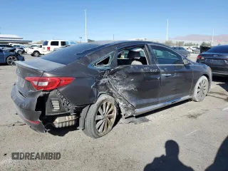 2017 Hyundai Sonata Sport with VIN 5NPE34AF6HH543634, listed as a Copart auction lot 44076185 with 110,695 mi miles and Salvage Title. Bid and sale history available at carsss.com. Image 3.