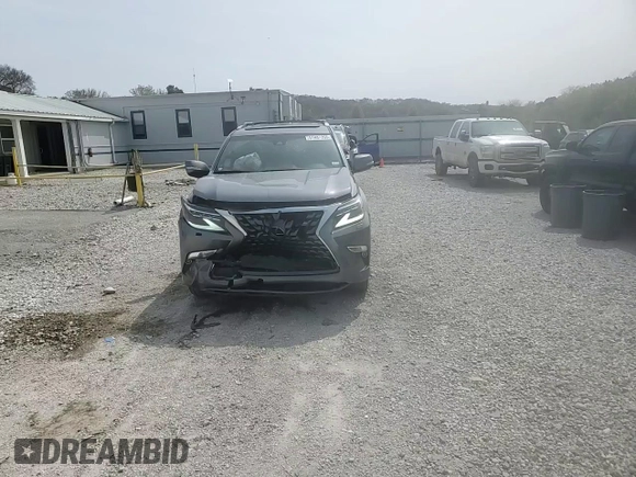 2023 Lexus GX 460 Premium with VIN JTJAM7BX4P5357977, listed as a Copart auction lot 53495245 with 45,585 mi miles and Salvage title. Bid and sale history available at DreamBid. Image 10.