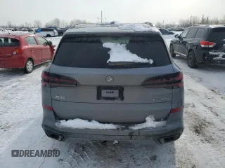 2024 BMW X5 xDrive50e with VIN 5UX43EU04R9W07266, listed as a Copart auction lot 47460445 with 0 mi miles and Salvage Title. Bid and sale history available at carsss.com. Image 6.
