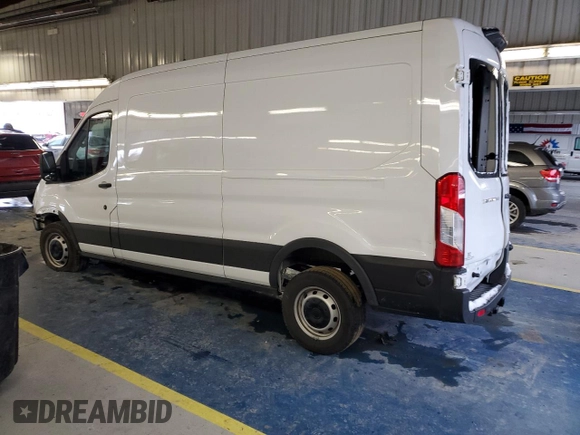 2024 Ford Transit Cargo with VIN 1FTBR1C88RKA39474, listed as a Copart auction lot 86339884 with Not Provided miles and Salvage Title. Bid and sale history available at DreamBid. Image 2.