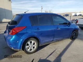 2007 Nissan Versa 1.8 S with VIN 3N1BC13E57L391336, listed as a Copart auction lot 46188905 with 182,540 mi miles and Salvage Title. Bid and sale history available at carsss.com. Image 3.