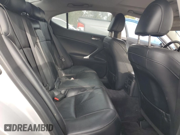 2010 Lexus IS 350 with VIN JTHBE5C2XA5024202, listed as a Copart auction lot 89040045 with Not Provided miles and Salvage Title. Bid and sale history available at DreamBid. Image 10.