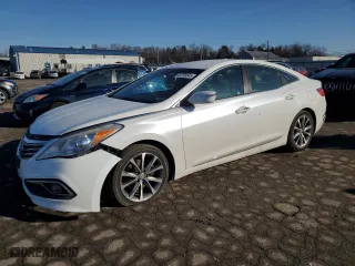 2015 Hyundai Azera with VIN KMHFG4JG7FA442796, listed as a Copart auction lot 45759345 with 129,040 mi miles and Salvage Title. Bid and sale history available at carsss.com. Image 1.