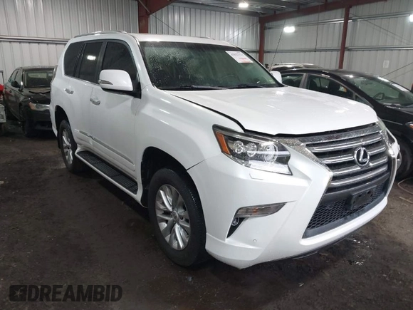 2017 Lexus GX with VIN JTJBM7FX7H5155117, listed as a IAAI auction lot 42022123 with 76,490 mi miles. Bid and sale history available at carsss.com. Image 1.