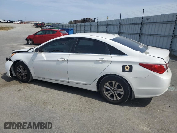 2013 Hyundai Sonata GLS with VIN 5NPEB4AC8DH659727, listed as a Copart auction lot 54721785 with 111,606 mi miles and Salvage Title. Bid and sale history available at carsss.com. Image 2.