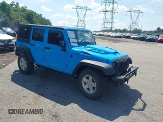 2017 Jeep Wrangler Unlimited Sport с VIN 1C4BJWDG3HL703117, выставлен на аукционе IAAI как лот 42727317 с пробегом 38 501 миль миль и . История ставок и продаж доступна на DreamBid. Изображение 1.