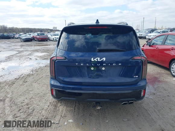 2024 Kia Telluride SX Prestige X-Line z VIN 5XYP5DGC4RG461605, wystawiony jako IAAI lot #41926195 z przebiegiem 13 811 mil mil oraz . Historia ofert i sprzedaży dostępna na DreamBid. Obrazek 16.