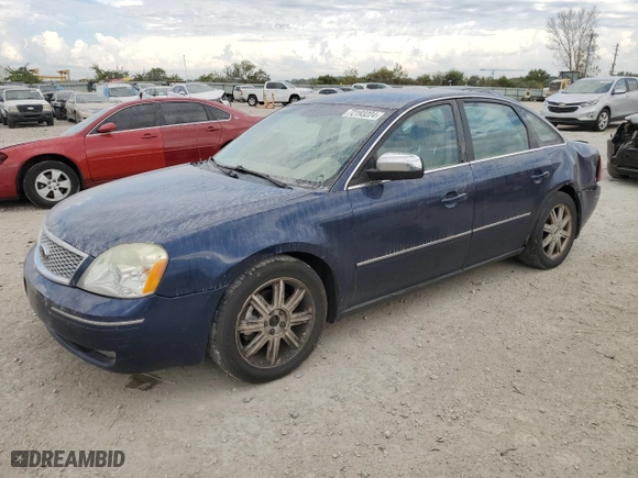 2006 Ford Five Hundred Limited with VIN 1FAFP25186G129631, listed as a Copart auction lot 72193224 with 191,321 mi miles and Salvage Title. Bid and sale history available at carsss.com. Image 1.