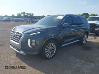 2020 Hyundai Palisade Limited with VIN KM8R54HE4LU078533, listed as a IAAI auction lot 42596029 with 135,256 mi miles and . Bid and sale history available at DreamBid. Image 17.