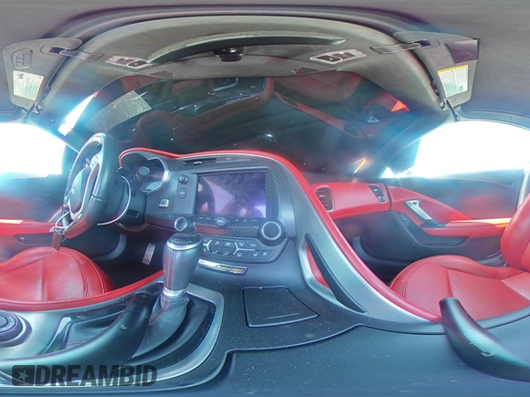2016 Chevrolet Corvette Z06 3LZ z VIN 1G1YU2D61G5608939, wystawiony jako Copart lot #57044795 z przebiegiem Nie podano mil oraz Szkoda całkowita • Salvage title. Historia ofert i sprzedaży dostępna na DreamBid. Obrazek 14.