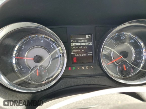 2014 Chrysler Town & Country Touring with VIN 2C4RC1BG0ER434298, listed as a Copart auction lot 55850755 with 176,453 mi miles and Clean Title. Bid and sale history available at DreamBid. Image 9.