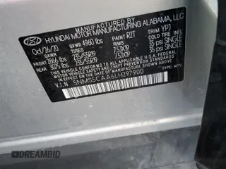 2020 Hyundai Santa Fe Limited with VIN 5NMS5CAA6LH297900, listed as a Copart auction lot 87266654 with 74,116 mi miles and Salvage Title. Bid and sale history available at carsss.com. Image 13.