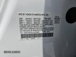 2018 Acura MDX Technology z VIN 5J8YD4H5XJL023446, wystawiony jako Copart lot #63824915 z przebiegiem 154 216 mil mil oraz Szkoda całkowita • Salvage title. Historia ofert i sprzedaży dostępna na DreamBid. Obrazek 12.