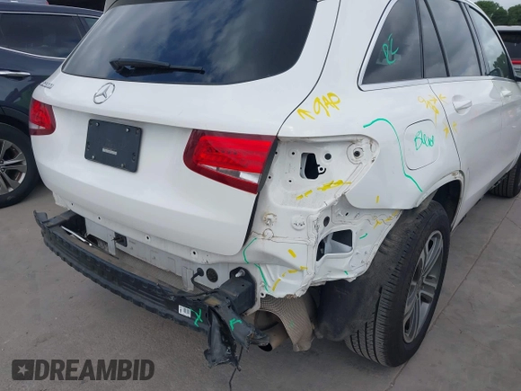 2019 Mercedes-Benz GLC 300 with VIN WDC0G4JB6KV128066, listed as a IAAI auction lot 42099576 with 80,833 mi miles and . Bid and sale history available at DreamBid. Image 6.