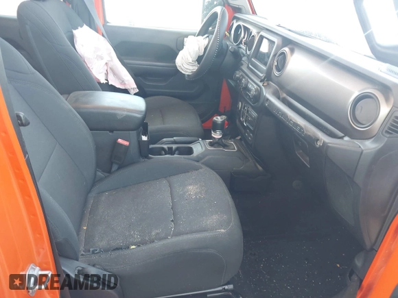 2018 Jeep Wrangler Unlimited Sport z VIN 1C4HJXDN4JW243775, wystawiony jako IAAI lot #41791821 z przebiegiem 62 120 mil mil oraz . Historia ofert i sprzedaży dostępna na DreamBid. Obrazek 5.