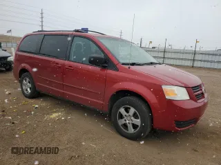 2010 Dodge Grand Caravan SE with VIN 2D4RN4DE9AR254953, listed as a Copart auction lot 53869185 with 187,424 mi miles and Salvage Title. Bid and sale history available at DreamBid. Image 4.