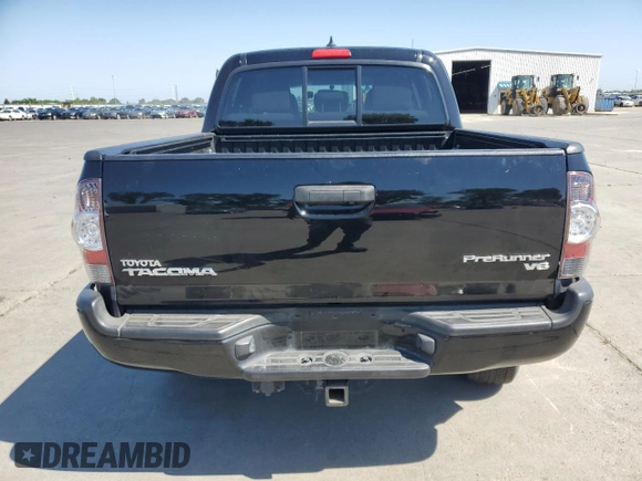 2014 Toyota Tacoma PreRunner with VIN 3TMJU4GN8EM160990, listed as a Copart auction lot 55619165 with 96,327 mi miles and Salvage Title. Bid and sale history available at DreamBid. Image 6.