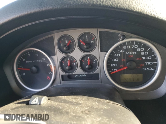 2004 Ford F-150 XLT with VIN 1FTPX14544NB03212, listed as a Copart auction lot 60994015 with 4,223,070 mi miles and Salvage title. Bid and sale history available at DreamBid. Image 9.