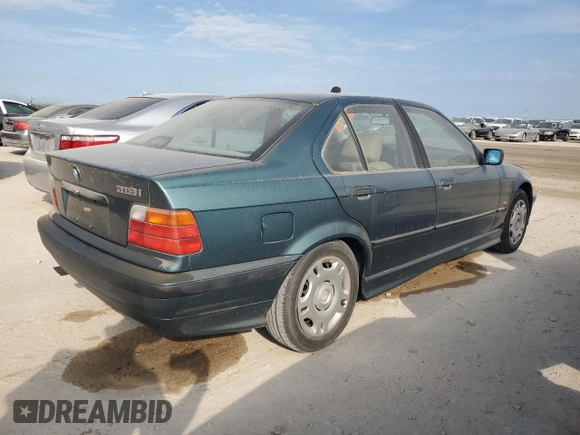 1997 BMW 3 Series 318i with VIN WBACC9324VEE58592, listed as a Copart auction lot 74627964 with 0 mi miles and Non Repairable. Bid and sale history available at carsss.com. Image 3.