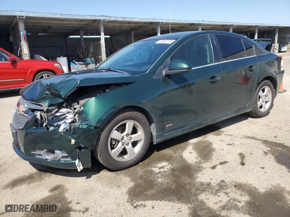 2014 Chevrolet Cruze 1LT with VIN 1G1PC5SB1E7124920, listed as a Copart auction lot 52050715 with 111,614 mi miles and Salvage Title. Bid and sale history available at carsss.com. Image 1.