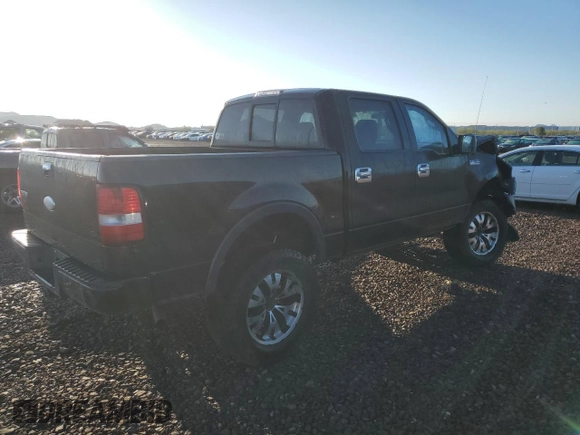 2006 Ford F-150 XLT with VIN 1FTPW14546KD89571, listed as a Copart auction lot 46845925 with 166,009 mi miles and Salvage Title. Bid and sale history available at carsss.com. Image 3.