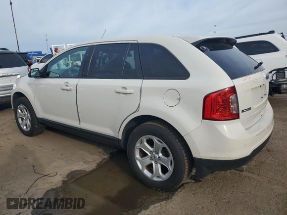 2013 Ford Edge SEL z VIN 2FMDK4JCXDBA38217, wystawiony jako Copart lot #58256755 z przebiegiem 151 551 mil mil oraz Szkoda całkowita • Salvage title. Historia ofert i sprzedaży dostępna na DreamBid. Obrazek 2.