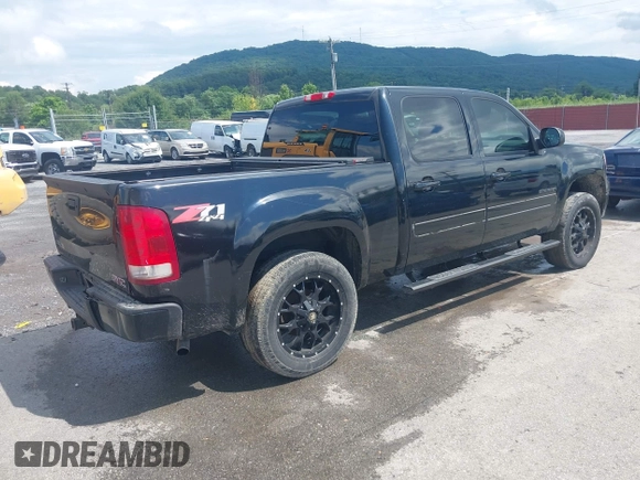 2011 GMC Sierra 1500 SLT with VIN 3GTP2WE34BG283175, listed as a IAAI auction lot 42681744 with 124,863 mi miles and . Bid and sale history available at DreamBid. Image 4.
