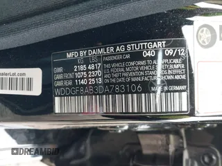 2013 Mercedes-Benz C 300 Sport with VIN WDDGF8AB3DA783106, listed as a IAAI auction lot 41911478 with 117,062 mi miles and . Bid and sale history available at carsss.com. Image 9.