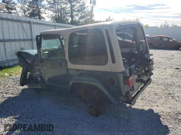 2000 Jeep Wrangler Sahara with VIN 1J4FA59S0YP720856, listed as a Copart auction lot 73128204 with 0 mi miles and Clean Title. Bid and sale history available at carsss.com. Image 2.