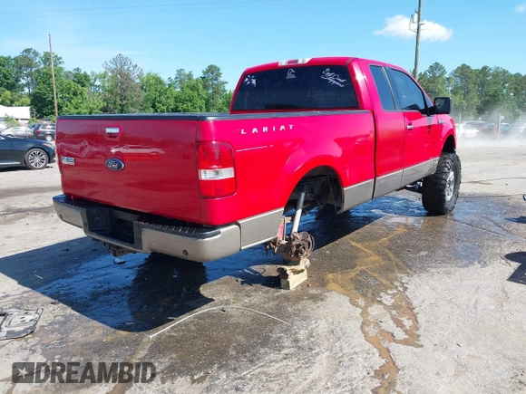 2004 Ford F-150 XLT with VIN 1FTPX14594NB45858, listed as a IAAI auction lot 42252407 with 281,138 mi miles and . Bid and sale history available at DreamBid. Image 4.