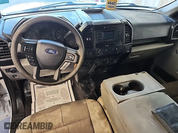 2019 Ford F-150 XL with VIN 1FTEX1E55KKC02870, listed as a IAAI auction lot 42631387 with 206,967 mi miles and . Bid and sale history available at DreamBid. Image 30.
