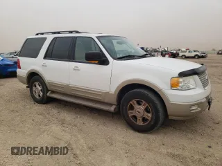2005 Ford Expedition Eddie Bauer with VIN 1FMPU17525LA40639, listed as a Copart auction lot 47554695 with 136,379 mi miles and Salvage Title. Bid and sale history available at carsss.com. Image 4.