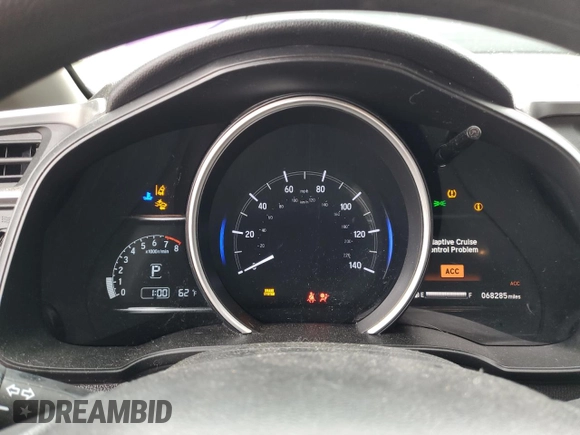 2019 Honda Fit EX with VIN 3HGGK5H80KM713711, listed as a Copart auction lot 58546835 with 68,285 mi miles and Salvage title. Bid and sale history available at DreamBid. Image 9.